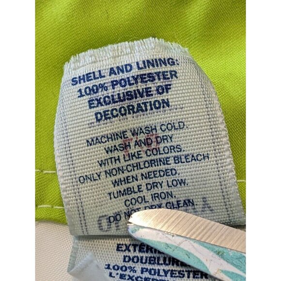 Vintage Old Navy Mens White Board Swim Shorts Size L Black Green Stripes Cargo - Picture 5 of 5